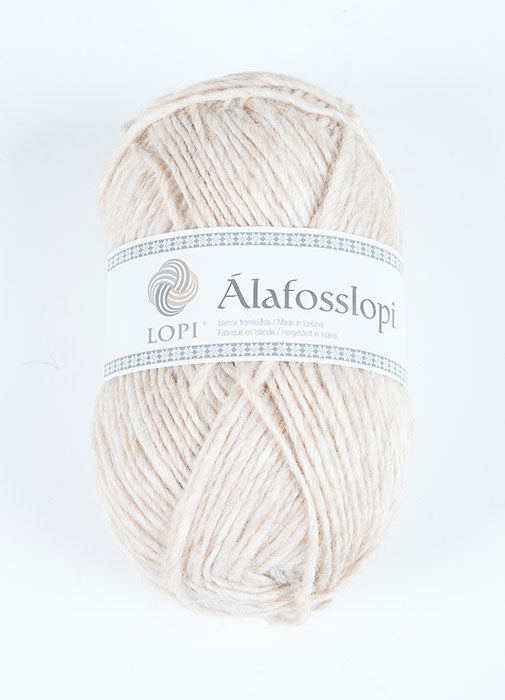 Icelandic sweaters and products - Alafoss Lopi 9972 - ecru heather Alafoss Wool Yarn - NordicStore
