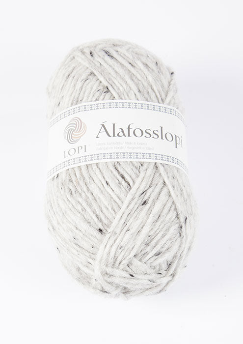 Icelandic sweaters and products - Alafoss Lopi 9974 - light grey tweed Alafoss Wool Yarn - NordicStore