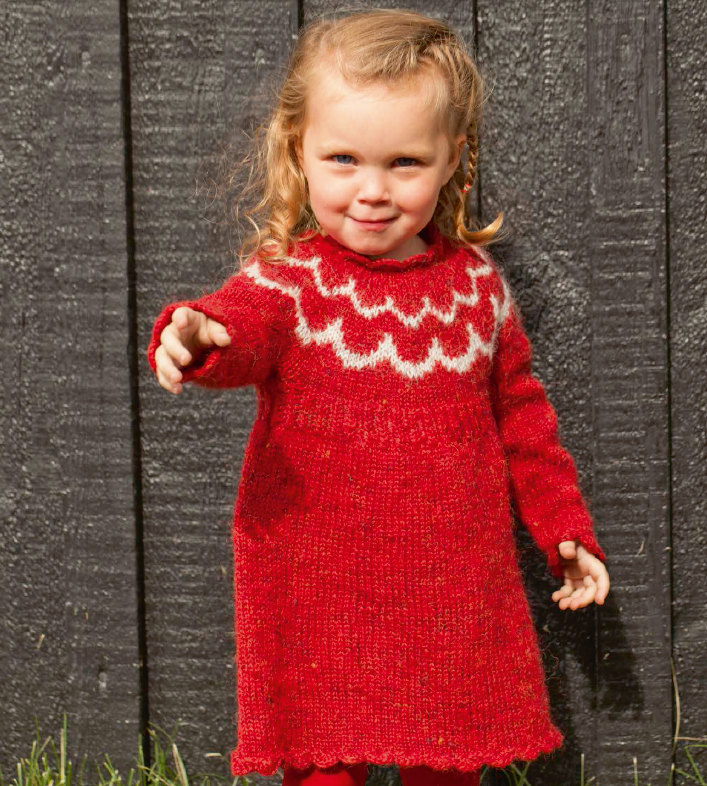 Icelandic sweaters and products - Bara - knitting kit Wool Knitting Kit - NordicStore
