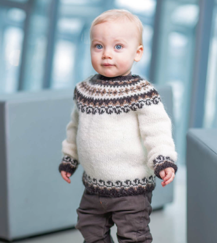 Icelandic sweaters and products - Bogi - Knitting kit Wool Knitting Kit - NordicStore