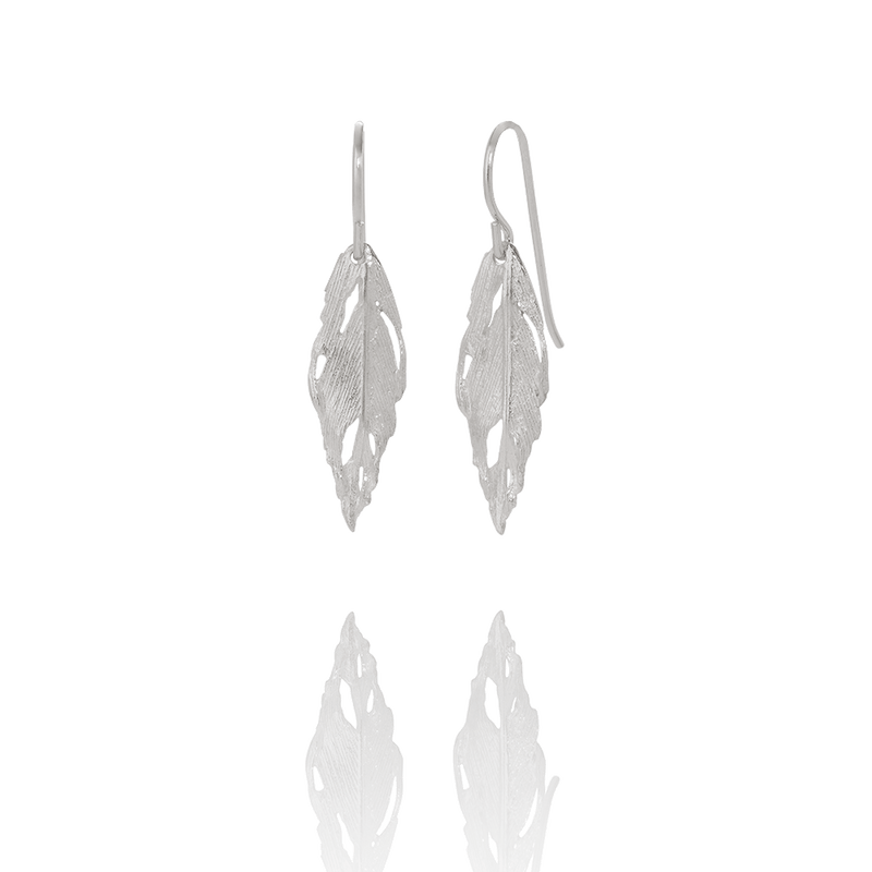 Icelandic sweaters and products - Aurum Silver Falcon Earrings (Falcon 102) Jewelry - NordicStore