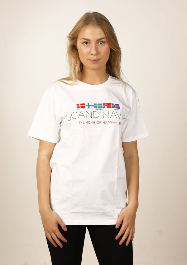 Icelandic sweaters and products - Women's Iceland Happiness Tshirts - Shopicelandic.com