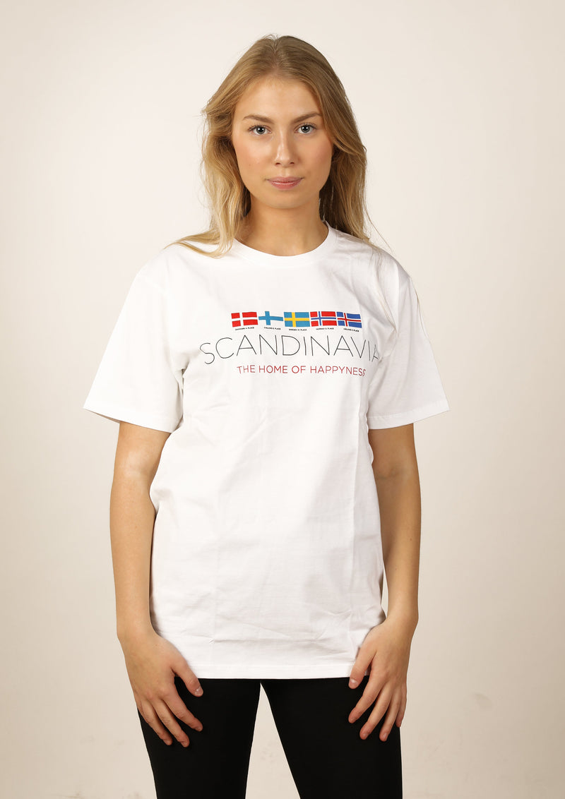 Icelandic sweaters and products - Women's Iceland Happiness Tshirts - Shopicelandic.com