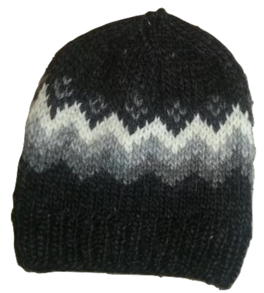 Icelandic sweaters and products - Traditional Wool Hat - Black Wool Accessories - NordicStore