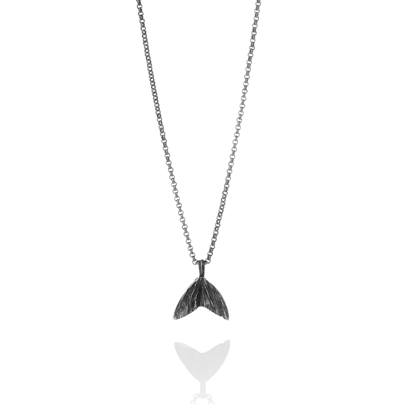 LAX NECKLACE oxidized silver