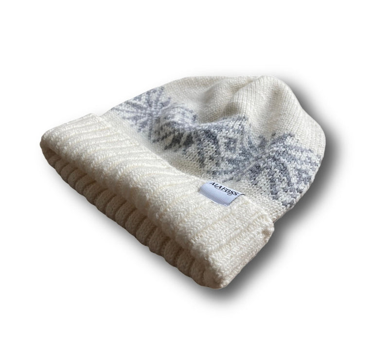 Alafoss wool hat - white