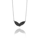 Raven Oxidized Silver Necklace (Raven 211 OX)