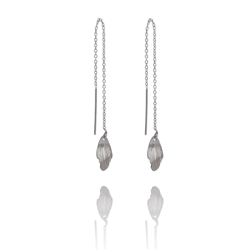 Raven Silver Earrings (Raven 104K)