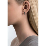 Raven Oxidized Silver Earrings (Raven 104 OX)