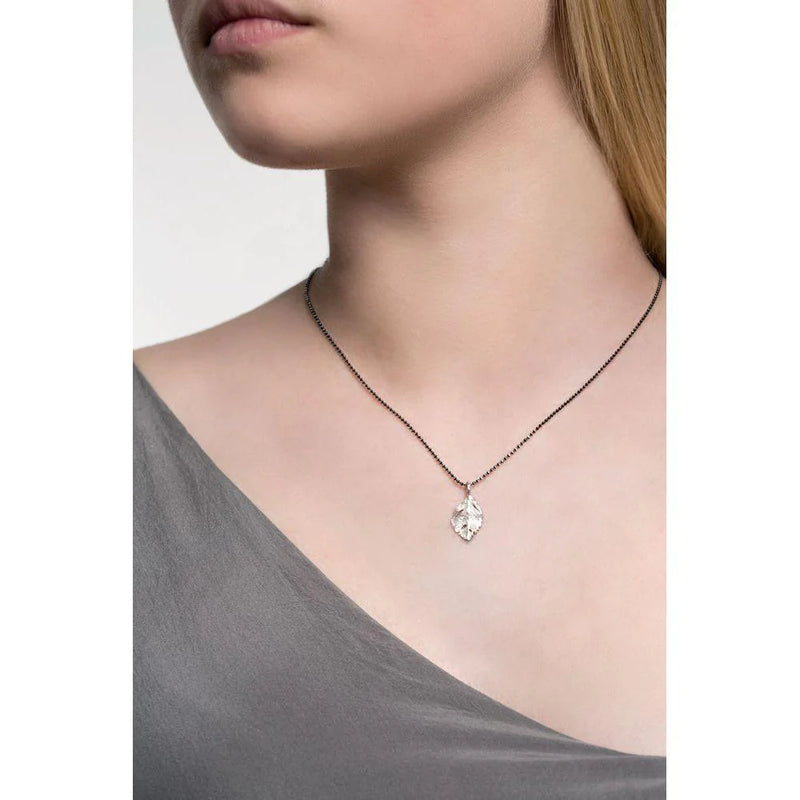 RAVEN NECKLACE silver
