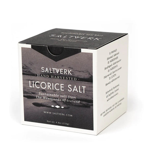 SALTVERK - LICUORICE SALT (125gr)