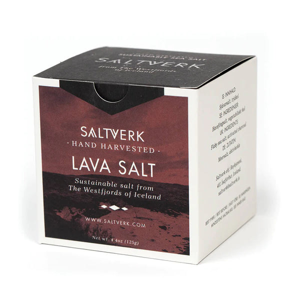 SALTVERK - BLACK LAVA SALT (125gr)