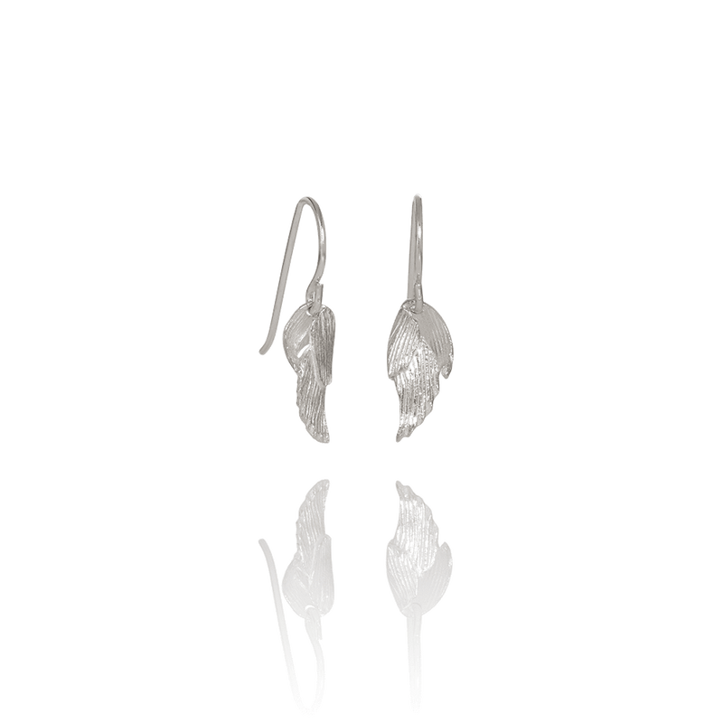 Icelandic sweaters and products - Aurum Swan Earrings Silver (Swan 113) Jewelry - NordicStore