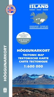 Icelandic sweaters and products - Hiking Map 1 - Reykjanes, Þingvellir - 1:100.000 Maps - NordicStore