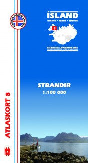 Icelandic sweaters and products - Topographic Map - Strandir Maps - NordicStore