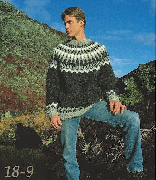 Icelandic sweaters and products - Icelandic Wool Sweater Pattern 18-9 Pattern Book - NordicStore