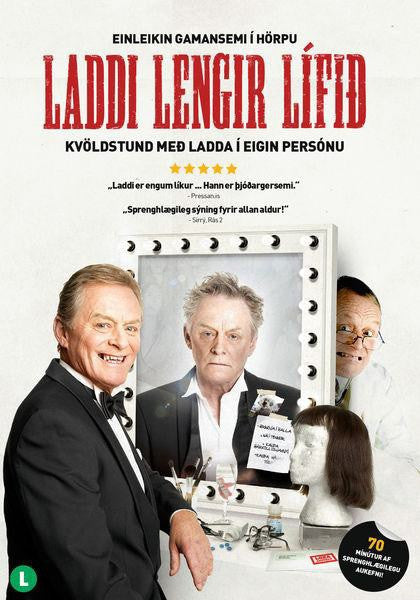 Icelandic sweaters and products - Laddi Lengir Lífið (DVD) DVD - NordicStore