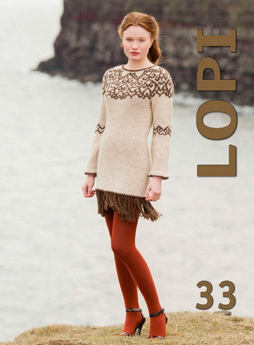 Icelandic sweaters and products - Lopi Pattern Book No. 33 Pattern Book - NordicStore