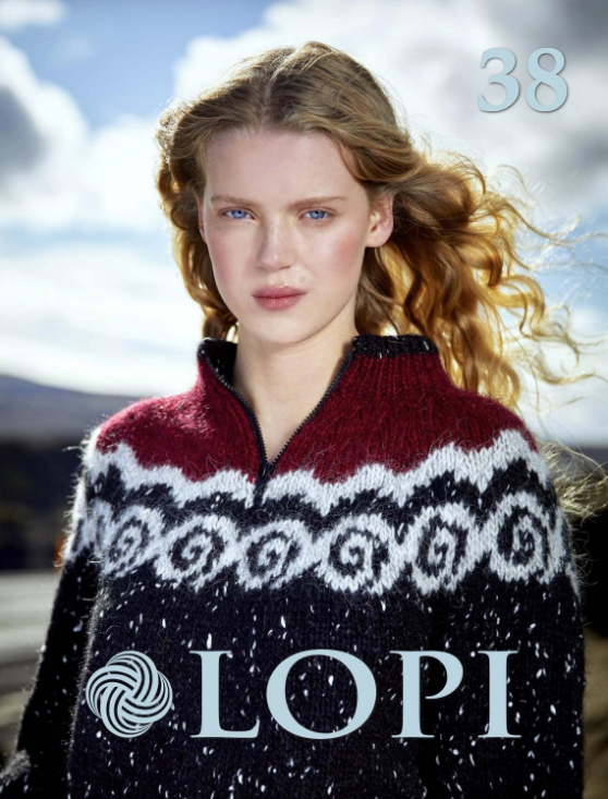 Icelandic sweaters and products - Lopi Pattern Book 38 Knitting Book - NordicStore