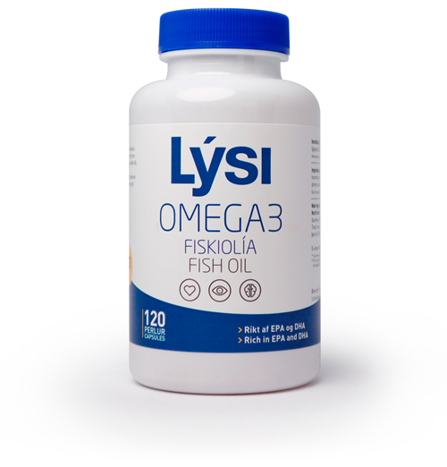 Lysi Omega-3 120 Capsules 500mg